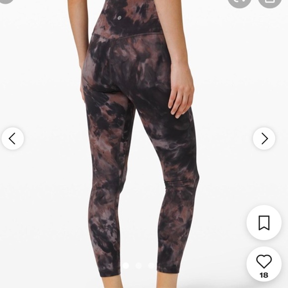 lululemon athletica Pants - lululemon athletica Tie-Dye Leggings